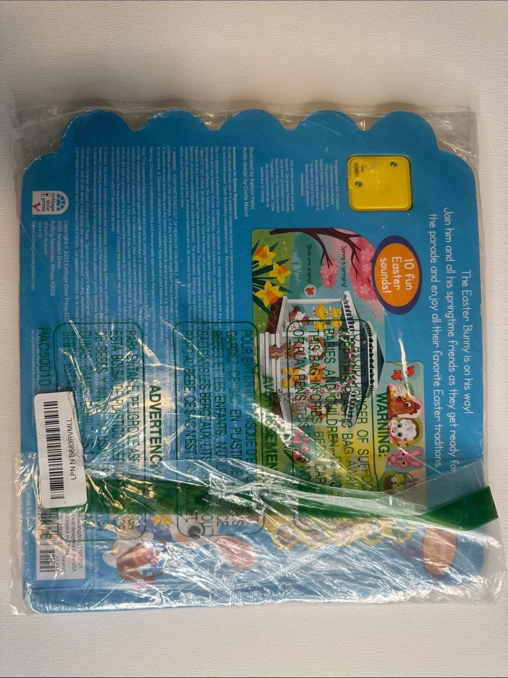 Hippity Hoppity Easter Sound Book -NEW IN PACKAGING